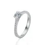 Pierścionek białe złoto z diamentami AJPZ_085